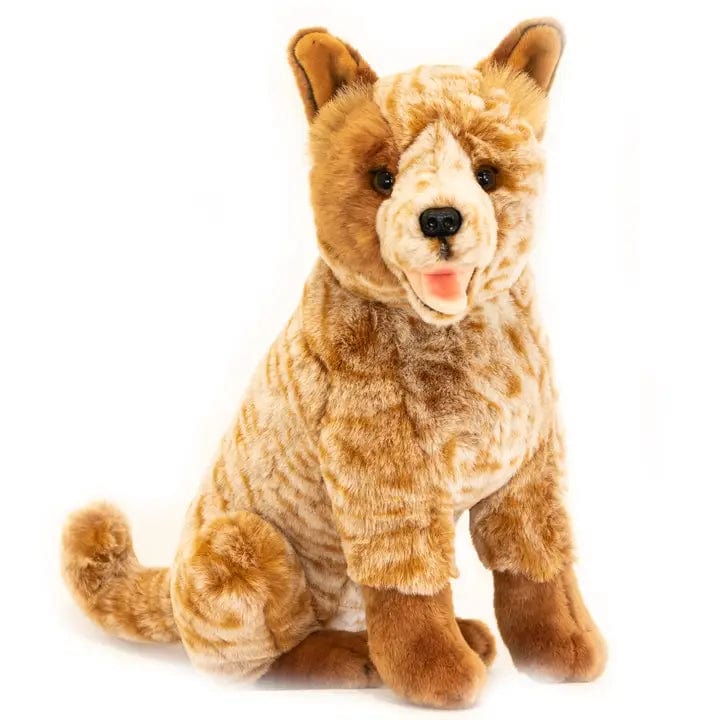 FurTastic Friends by Bocchetta Plush Toys Plush Dog Large Sitting Red Heeler Australian Cattle Dog