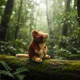 FurTastic Friends by Bocchetta Plush Toys Red Australian Tree Kangaroo Size 25cm/9.8" Realistic Plush Toy