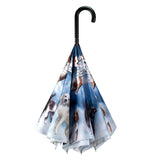 Galleria Enterprises Galleria Enterprises - Cats & Dogs Stick Umbrella Reverse Close