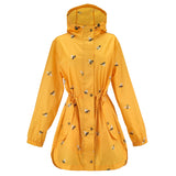 Galleria Enterprises Galleria Enterprises - Gold-Bees Soft Shell Raincoat