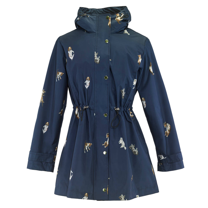 Galleria Enterprises L Galleria Enterprises - Navy-Cats & Dogs Raincoat