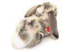 Grey and White Floppy Earred Bunny Large Teddy Herman