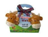Ceramic Gift Boxed Highland Cow Salt and Pepper Shakers