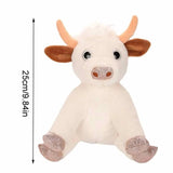 Glittery Cow Plush Stuffed Animal