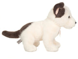 Jack Russel Puppy Plush Realistic Toy by Teddy Hermann Eco friendly Vegan