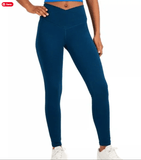 Jenni Crossover High Waist Leggings in Multiple Colors CLOSEOUT