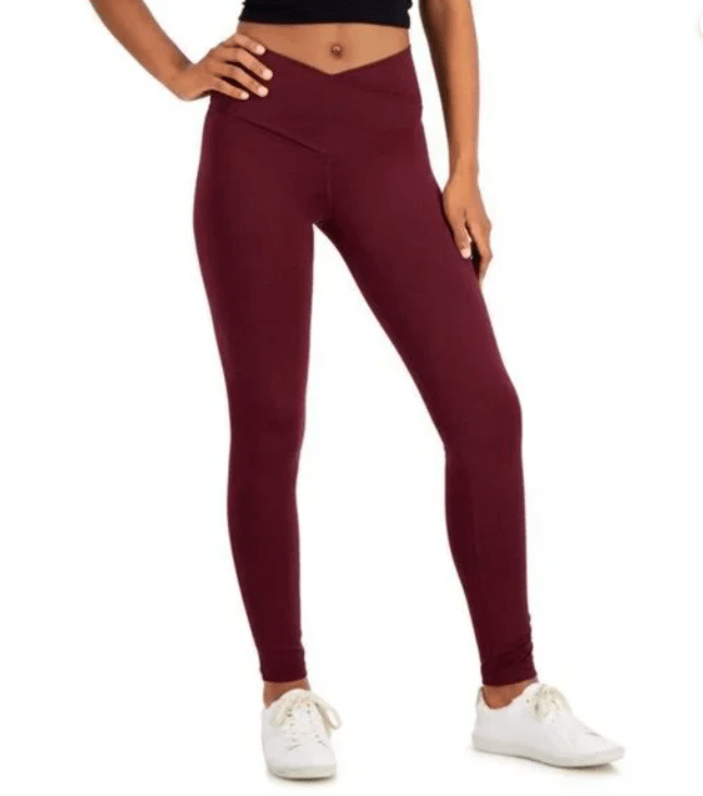 Jenni Crossover High Waist Leggings in Multiple Colors CLOSEOUT