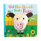 Kellis Gifts Book and accessories Old MacDonald Finger Puppet Book