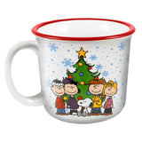 Kellis Gifts Christmas cup 14oz Ceramic Christmas mug Charlie Brown Christmas Foil 20 oz Cup and Ceramic MUG