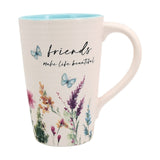 Kellis Gifts Mugs Friends make life beautiful Ceramic Coffee Mug