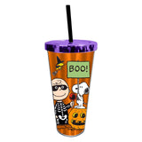 Peanuts Halloween Foil cup with lid 20 oz