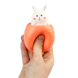 Peek A Boo Bunny in Carrot Pop Up Sensory Toy