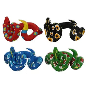 keycraft kids bracelet Red Coiled Snake Bracelets for Kids
