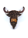 Lexo Creations Lexo Creations - Highland Cow, Multi-Layer Wood