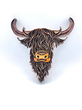 Lexo Creations Lexo Creations - Highland Cow, Multi-Layer Wood