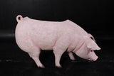 LM Treasures LM Treasures - Pig Bench Life Size Statue