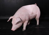LM Treasures LM Treasures - Pig Bench Life Size Statue