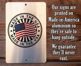 Lone Star Art 8 x 12 Lone Star Art - Don't Hog The Bathroom - Metal Sign