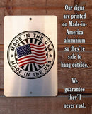 Lone Star Art 8 x 12 Lone Star Art - I Like Chickens - Metal Sign