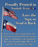 Lone Star Art 8 x 12 Lone Star Art - I Like Chickens - Metal Sign