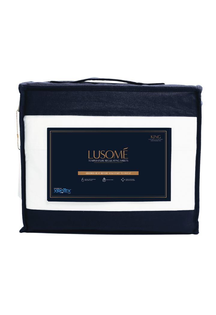 Lusomé Champagne / Split King Lusomé - Cooling Sheets