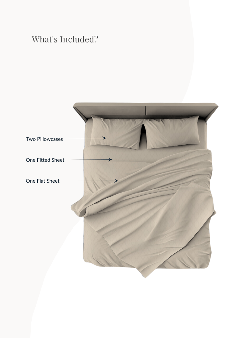 Lusomé Champagne / Split King Lusomé - Cooling Sheets