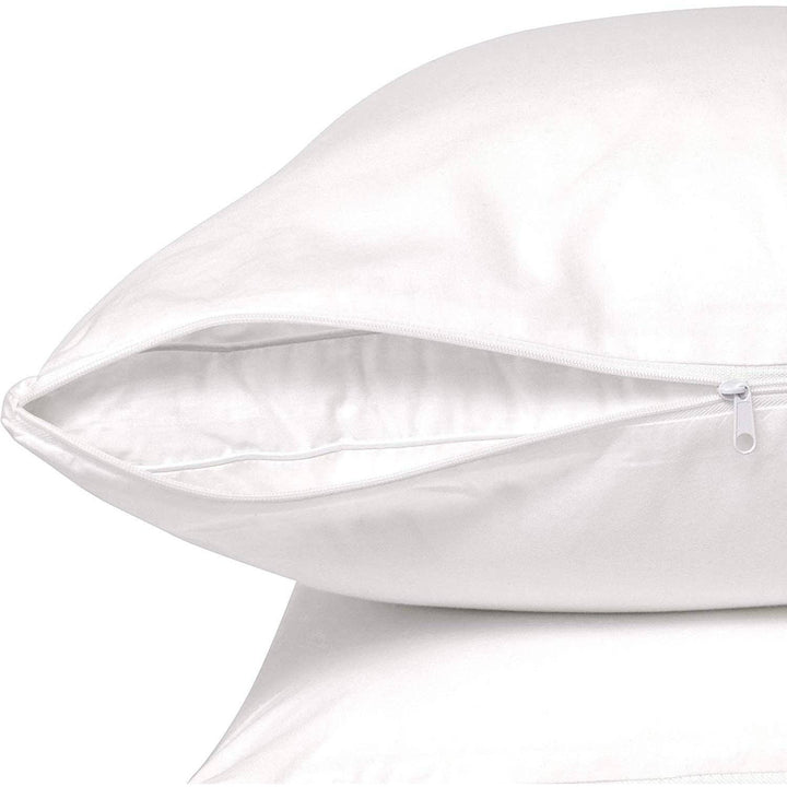Mastertex King Mastertex - Micropuff Zippered Microfiber Pillow Protector