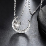 Moon & Star Necklace