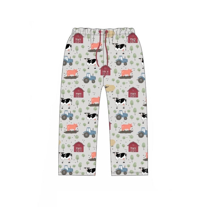 OneCoast - JaneMarie Pajamas S / Farm Pants Happy Farms SUPER SOFT Pajamas and Robe Collection- by Jane Marie