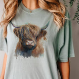 Par.tees by Party On! Par.tees by Party On! - Western Cow Country Highland Graphic Tee