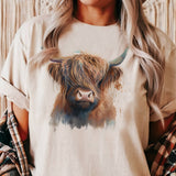 Par.tees by Party On! Par.tees by Party On! - Western Cow Country Highland Graphic Tee