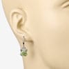 Gemstone Butterfly Earrings in Sterling Silver-Amethyst, Garnet, Peridot or Topaz