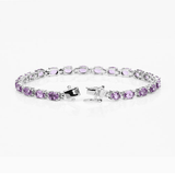 Gemstone Bracelets in Sterling Silver-Amethyst, Sapphire, Peridot and MORE!