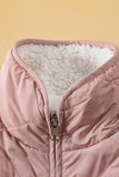 Poppy Lee Lane L - 1 2/14 / Pink / 100%Polyester Poppy Lee Lane - Fleece Lined Quilted Vest