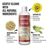 PRIDE+GROOM DOGDAYS Moisturizing Dog Conditioner-VEGAN, ALL NATURAL!