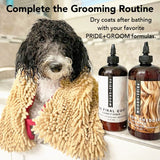 PRIDE+GROOM THE TOWEL-Super Absorbent Pet Bath Towel Microfiber