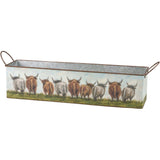 Primitives by Kathy Highland Cows Metal Nesting Bin Set-Primitives by Kathy