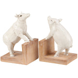 Primitives by Kathy Primitives by Kathy - Farm Animals Bookends