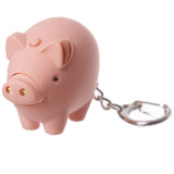 Puckator Ltd Puckator Ltd - Farmyard LED Cow and Pig Keyring with Sound