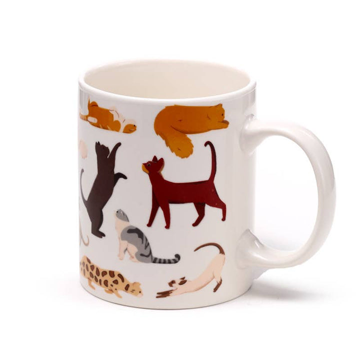 Puckator Ltd Puckator Ltd - Feline Fine Cats Porcelain Mug