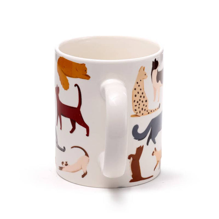 Puckator Ltd Puckator Ltd - Feline Fine Cats Porcelain Mug