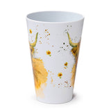 Puckator Ltd Puckator Ltd - Highland Coo Cow Set of 4 Recycled RPET Picnic Cups
