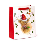 Puckator Ltd Puckator Ltd - Jan Pashley Christmas Highland Coo Gift Bag Large