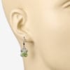 Quintessence Fine Fashion Jewelry-Earrings Gemstone Butterfly Earrings in Sterling Silver-Amethyst, Garnet, Peridot or Topaz