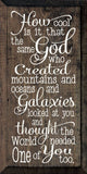 SAWDUST CITY Old Ivory SAWDUST CITY - How cool is it that the same God who created mountains...