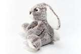Sitting Plush Floppy Bunny Rabbit Super Soft Recycled Fur by Teddy Herrman