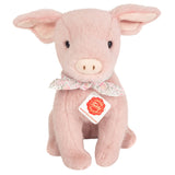 Audry the Sitting Pink Piggy Plush Toy by Teddy Hermann