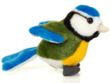 Teddy Hermann Teddy Hermann - Blue Tit 12 cm - Plush Toy - Stuffed Animal