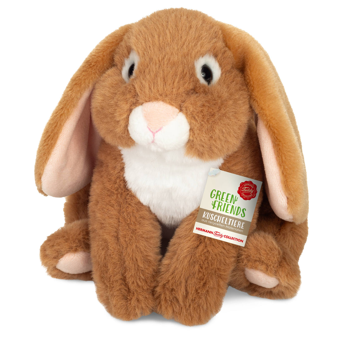 Teddy Hermann Teddy Hermann - Bunny nougat 19 cm - Plush toy - Stuffed animal