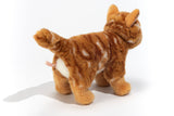 Teddy Hermann Teddy Hermann - Cat standing red tiger 20 cm - Plush toys - Soft toys